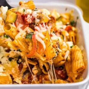 Mediterranean Roasted Vegetable Pasta Bake 1200 x 1200