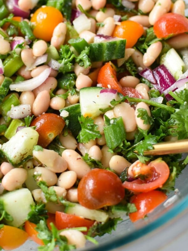 Mediterranean White Bean Salad 1200 x 1200