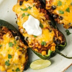 Stuffed Poblano Peppers Recipe image 1200 x 1200
