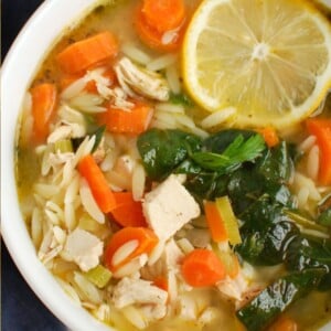 Lemon Chicken Orzo Soup 1200 x 1200