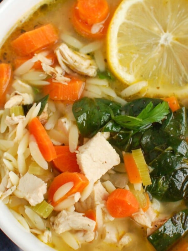 Lemon Chicken Orzo Soup 1200 x 1200