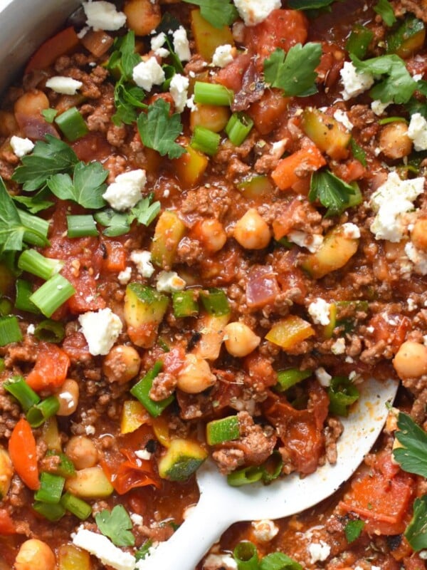 Mediterranean Ground Beef Skillet 1200 x 1200