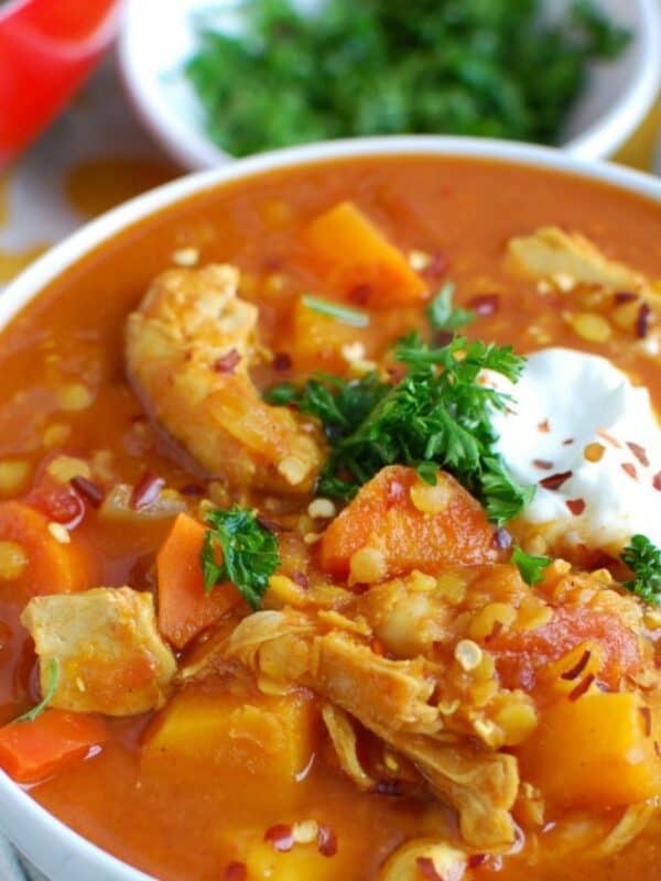 Slow Cooker Moroccan Chicken Soup 1200 x 1200