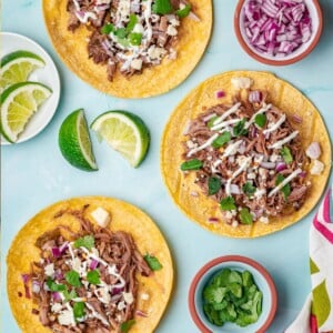 Slow Cooker Pulled Pork Tacos
