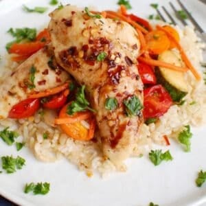 Sheet Pan Balsamic Chicken Tenders with Vegetables 1200 x 1200