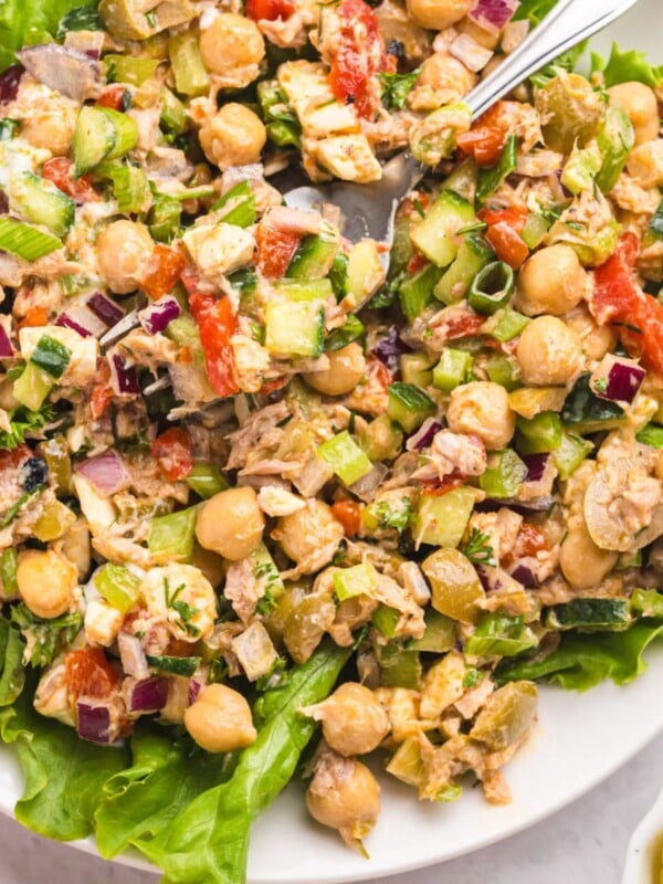 Mediterranean Tuna and Chickpea Salad 1200 x 1200