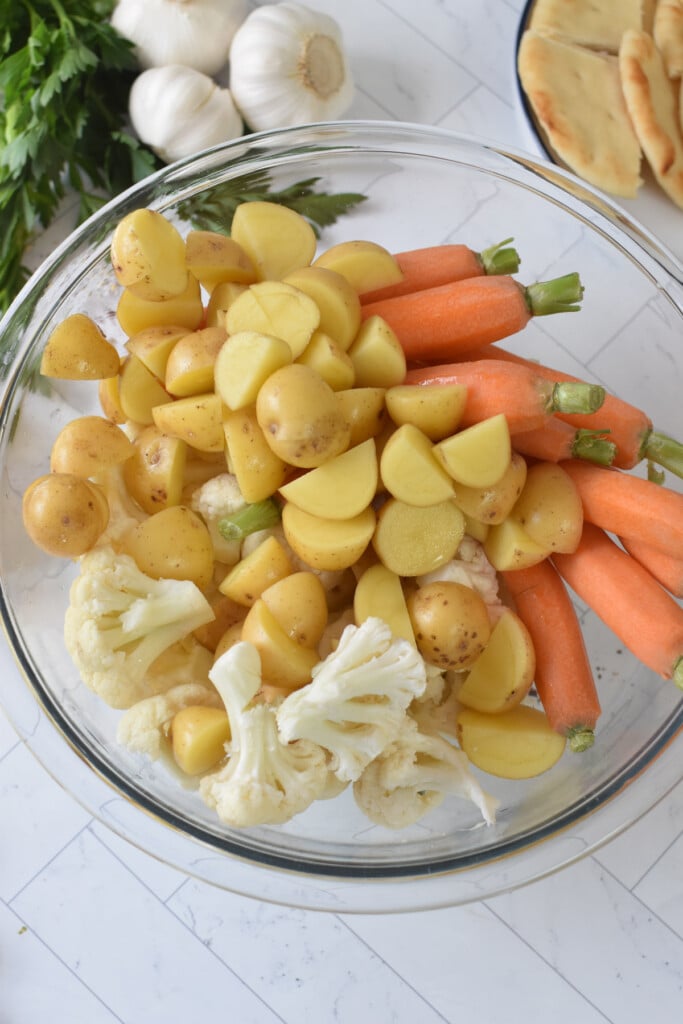 Sheet Pan Za’atar Chicken veggies and potatoes 