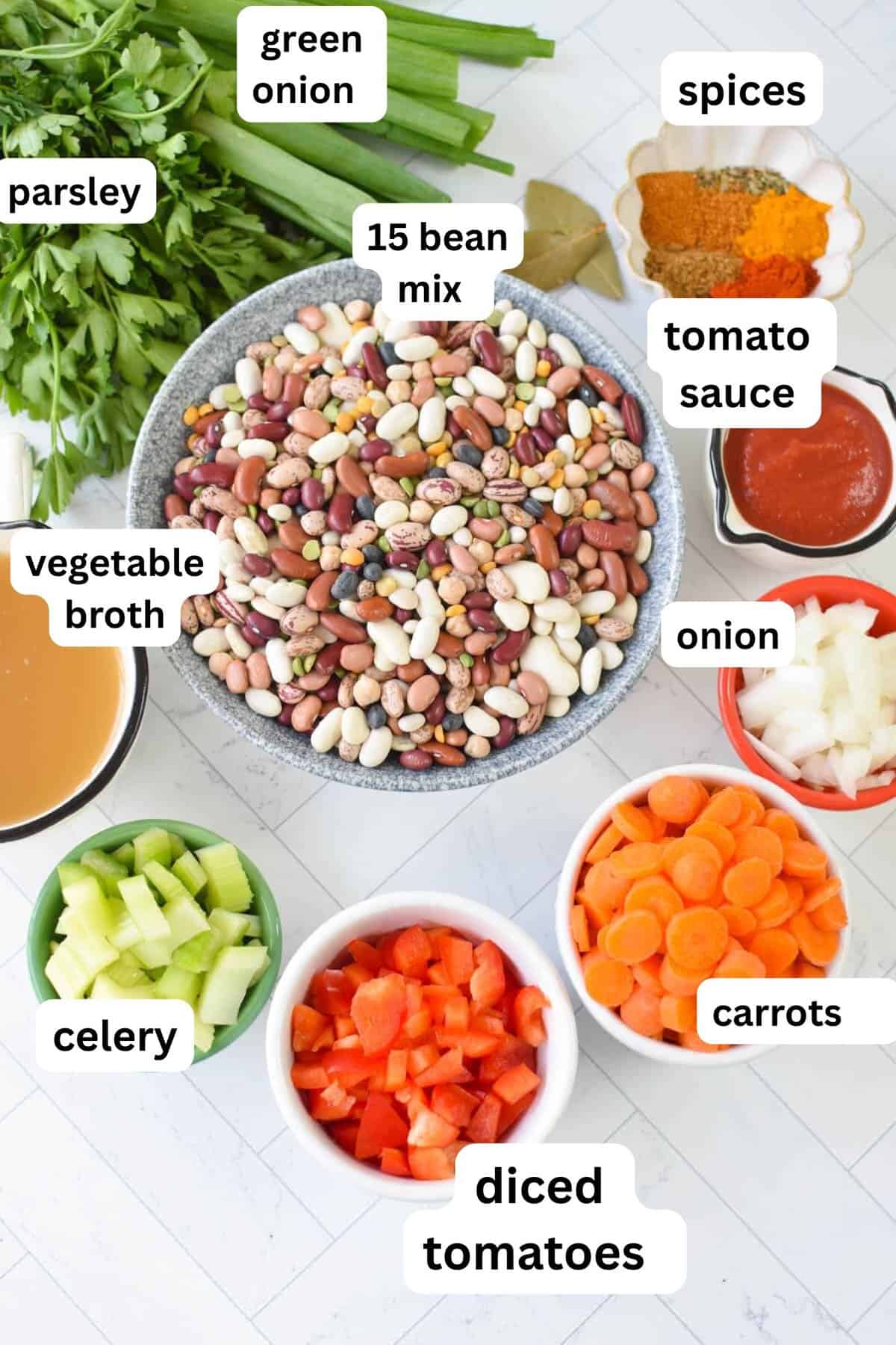 crockpot 15 bean soup recipe ingredients 