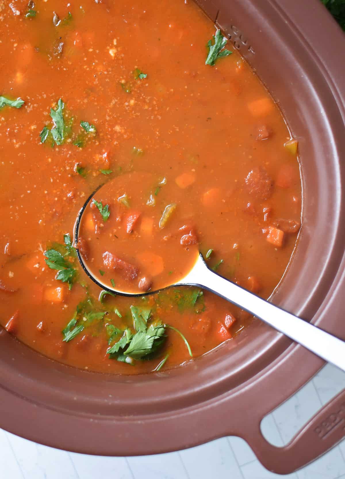 hurst 15 bean soup in crockpot 