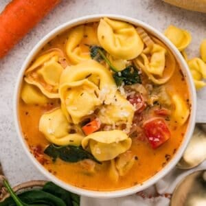 Creamy Tortellini Soup