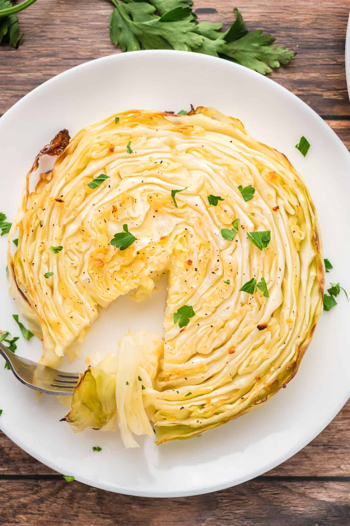 Low Carb Cabbage Steaks