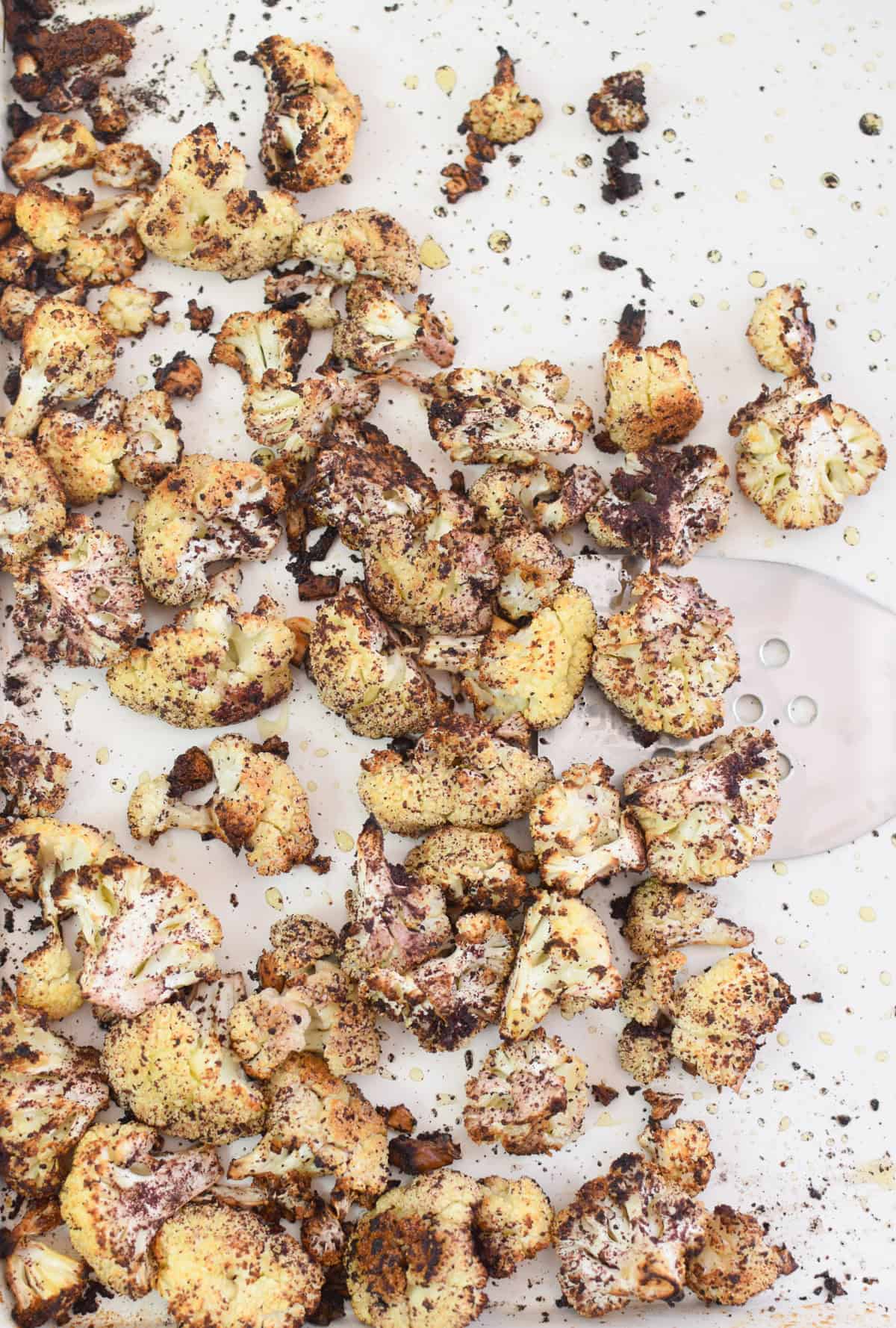 Crispy Baked Cauliflower with Tahini Sauce