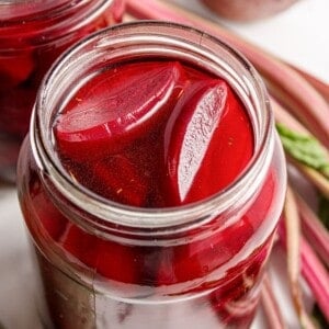 Quick Pickled Beets in a Jar