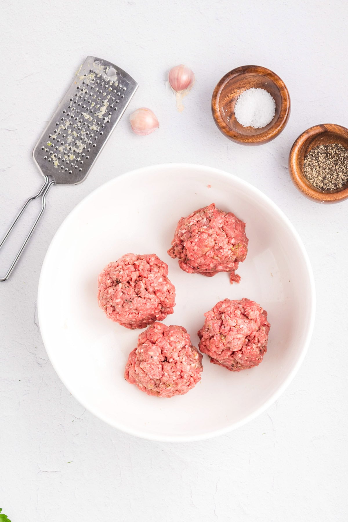 Easy Mediterranean Smash Burger Pita with Tzatziki