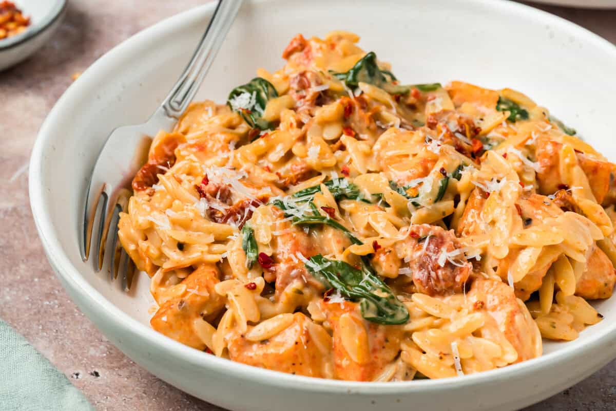 Marry Me Chicken Orzo