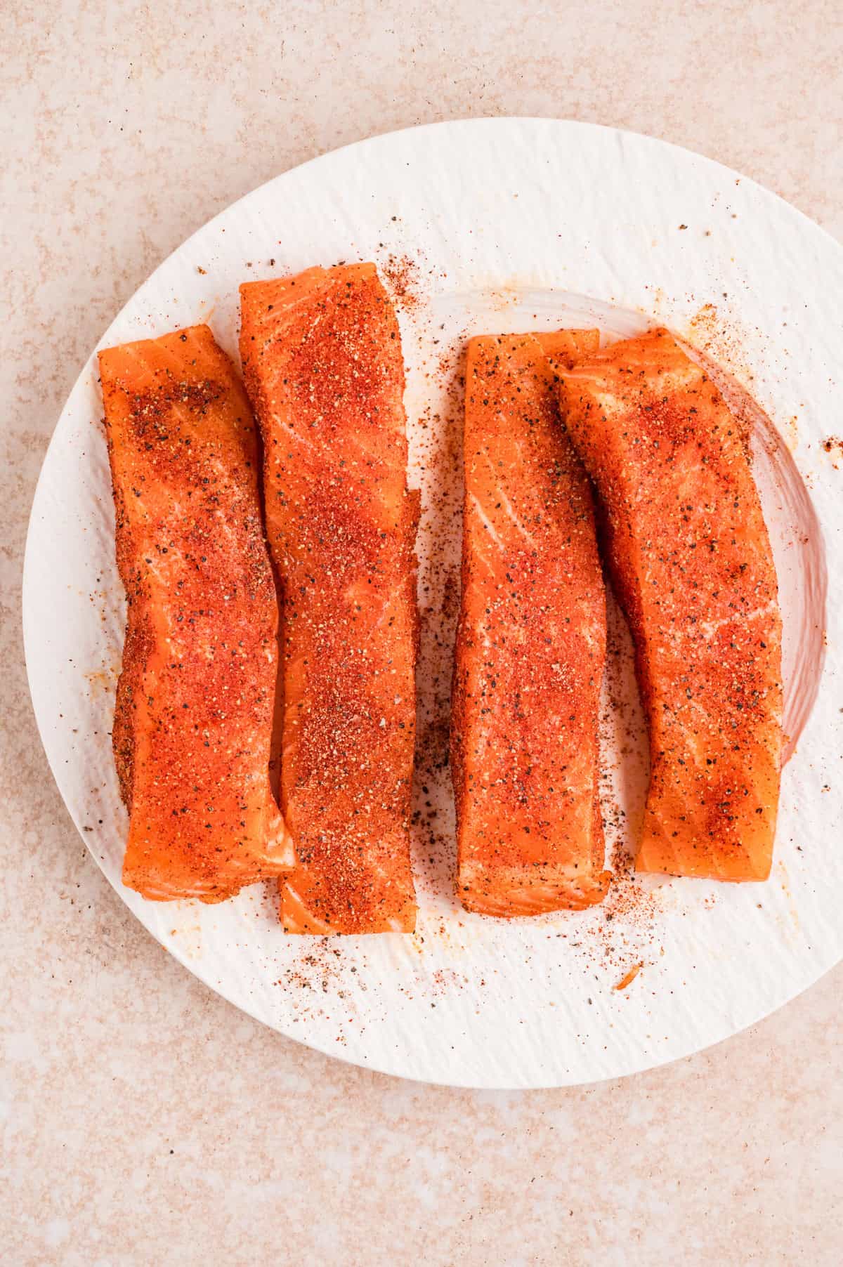 Spiced Salmon for Bang Bang Salmon