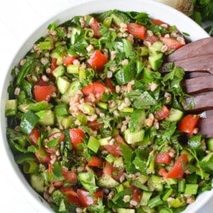 Easy Farro Tabbouleh Salad