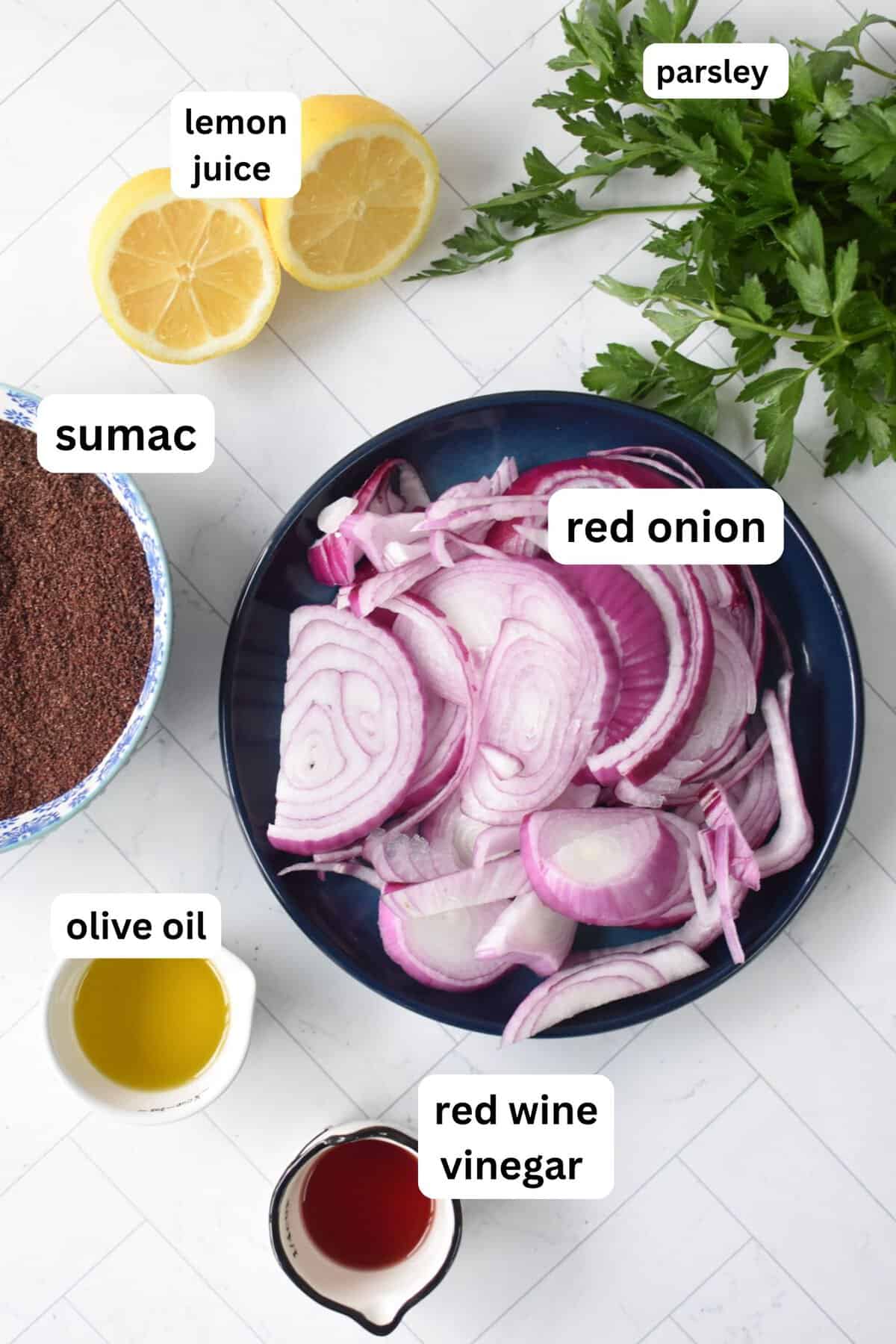 Sumac Onions Recipe Ingredients