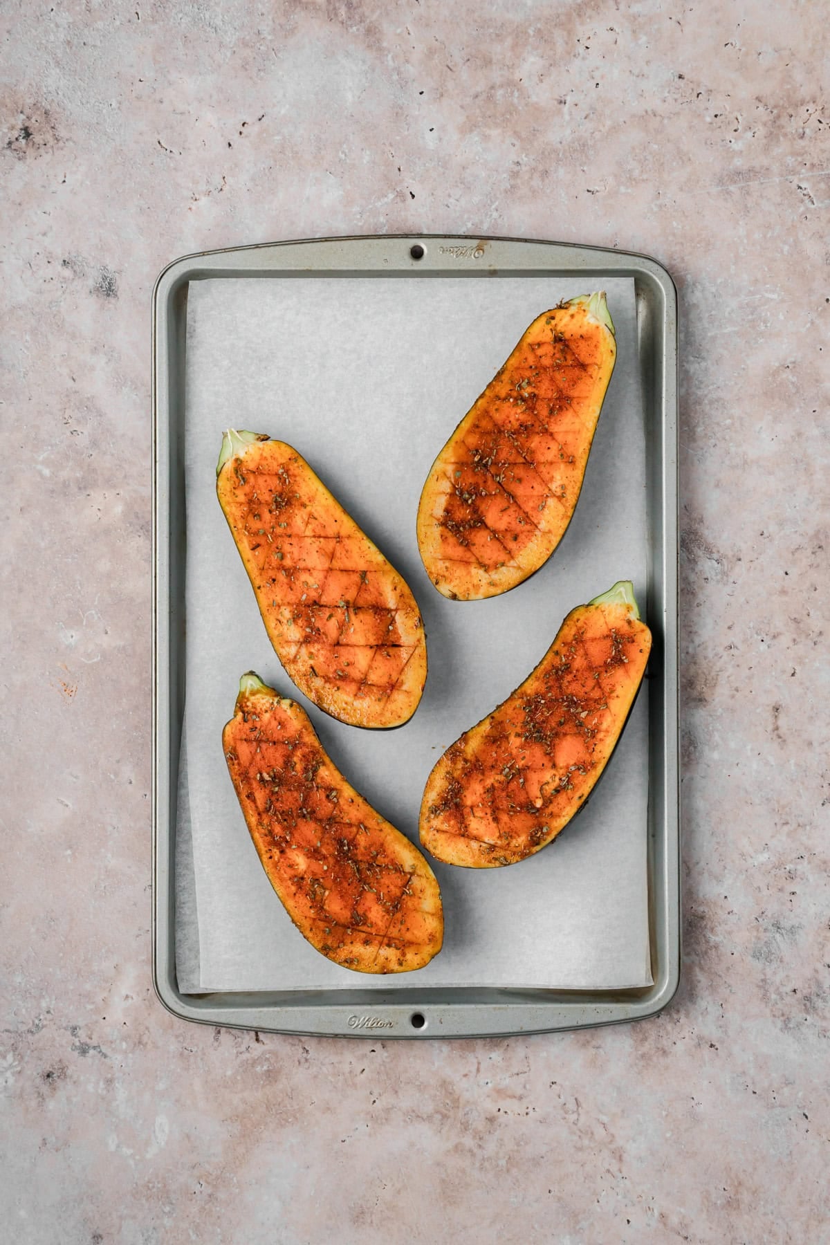 Eggplants for roasting