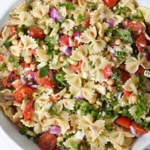Mediterranean Bowtie Pasta Salad