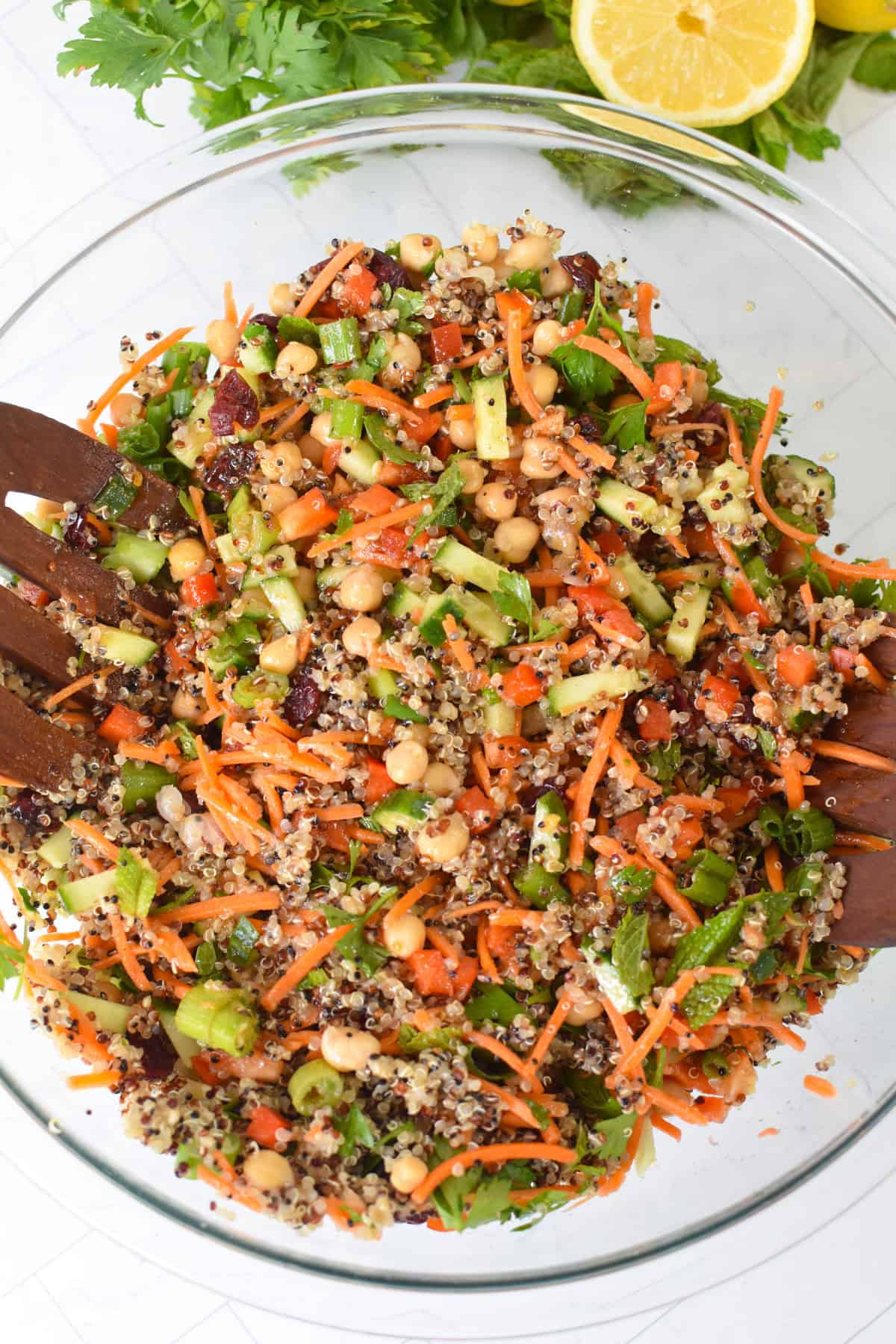 Easy Moroccan Chickpea Salad