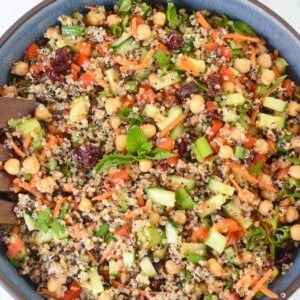 Moroccan Chickpea Quinoa Salad
