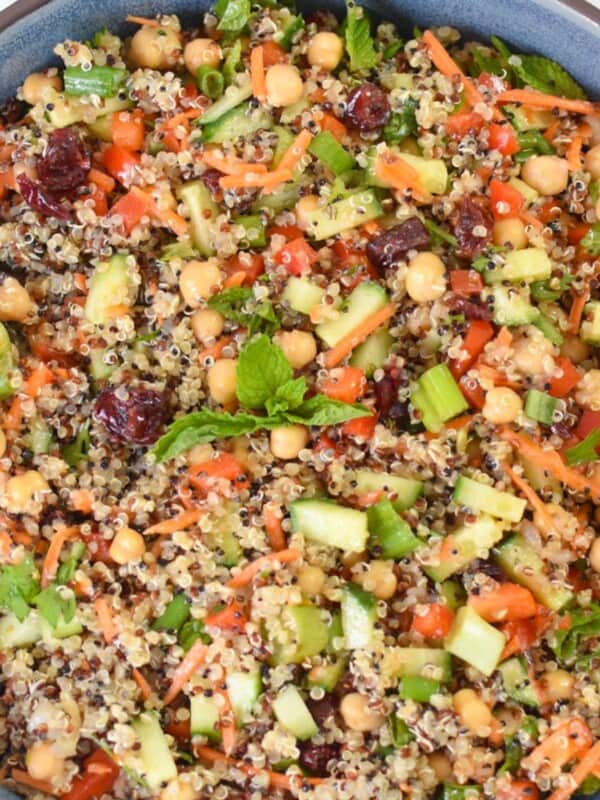 Moroccan Chickpea Quinoa Salad