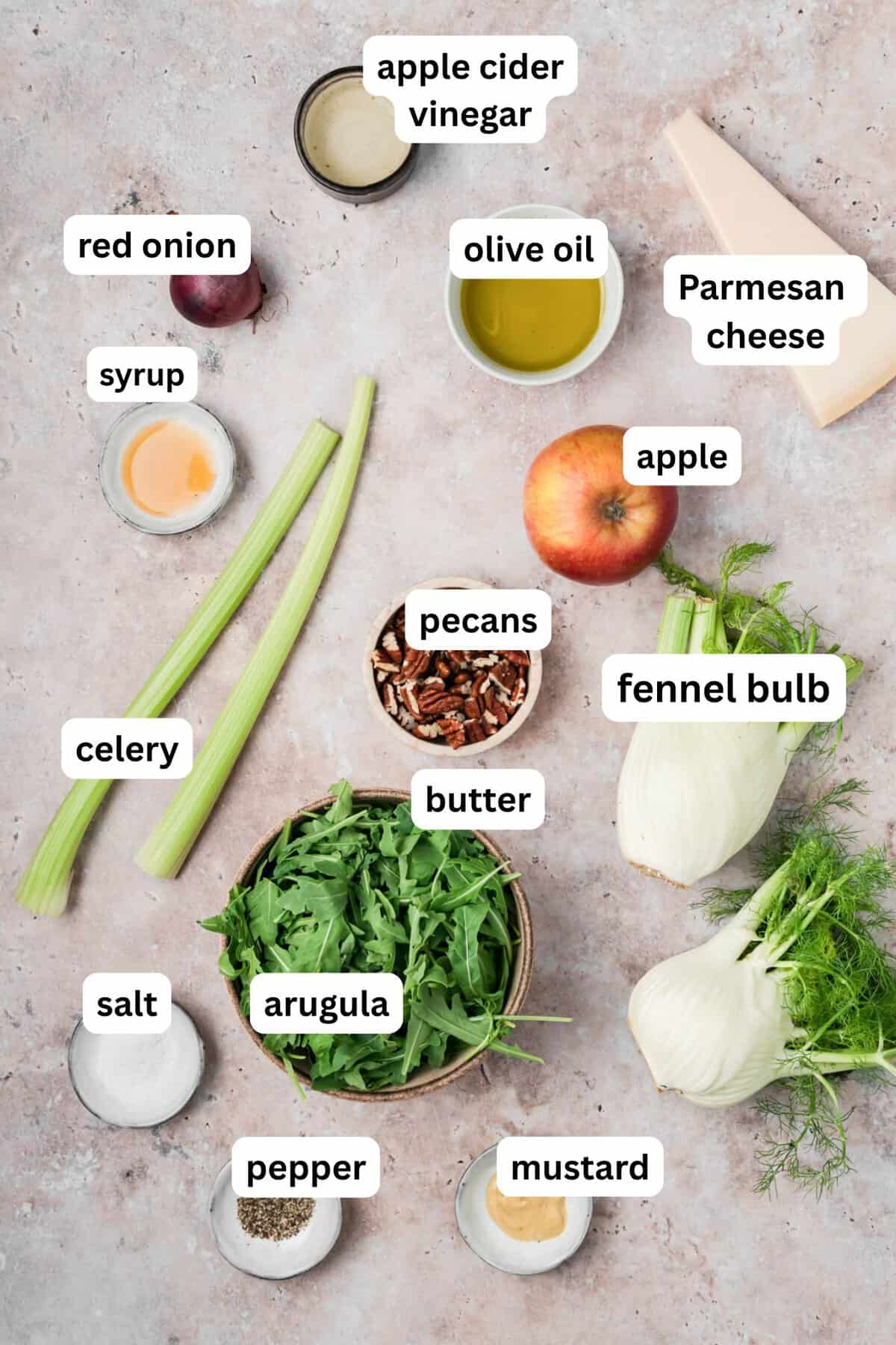 Apple Celery Salad recipe ingredients