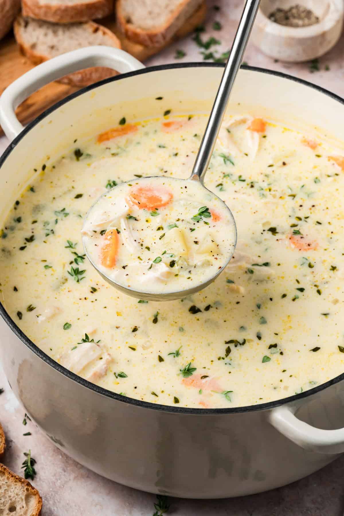 Easy Chicken and Potato Soup