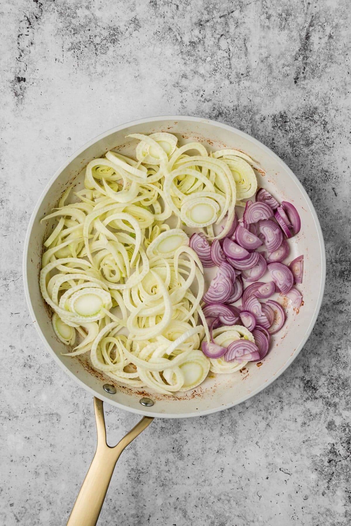 Carmelized Shallt and Fennel