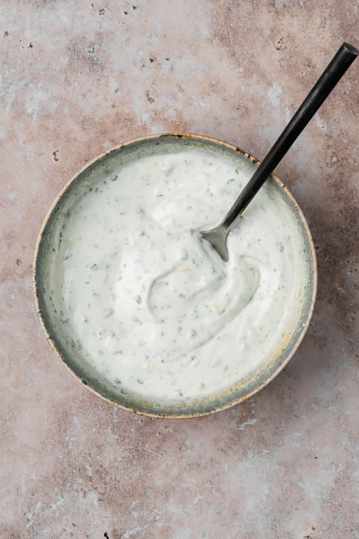 Herb Yogurt Sauce for Sweet Potato Fritters